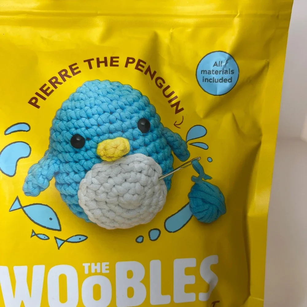The Woobles‎ Pierre The Penguin Learn to Crochet Kit for Beginners